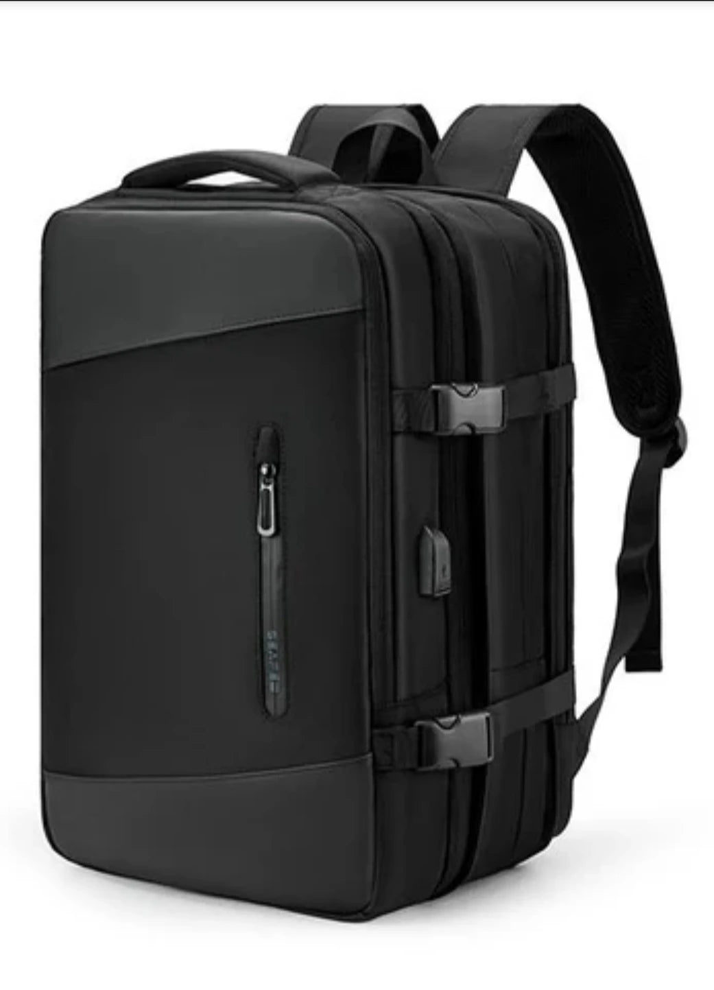 PeliPack: Sac à Dos extensible  40L, baggage à main pour Tous vos Voyages, Pratique et Polyvalent avec Port USB
